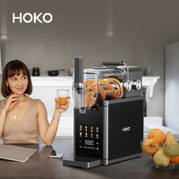 Machine à Granité Intelligente Monochambre à Glace Pilée Rapide pour Smoothies et Crèmes Glacées Maison