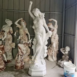 Hermosa dama <span class=keywords><strong>de</strong></span> mármol blanco <span class=keywords><strong>de</strong></span> gran tamaño con estatua <span class=keywords><strong>de</strong></span> perla estatuas femeninas <span class=keywords><strong>de</strong></span> <span class=keywords><strong>agua</strong></span> <span class=keywords><strong>de</strong></span> <span class=keywords><strong>mar</strong></span> <span class=keywords><strong>de</strong></span> piedra famosa a la venta - Product Image 2