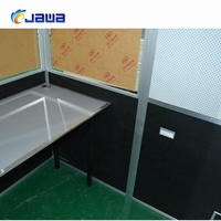 Cabine d'interprétation simultanée portable pour cabine de traduction pour deux personnes