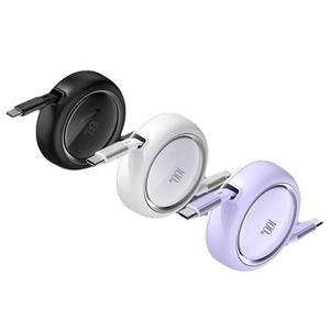 Super Fast 100W Type-C for Apple 15 Charging Cable Telescopic Single-Pull Double-Pull Creative Promotional USB Gadget Gift Compu