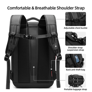 Excelente <span class=keywords><strong>Mochila</strong></span> con Sistema de Vacío de un Solo Toque, Compatible con Apple Find My, para Laptop de 17 Pulgadas, con Separación en Seco y Húmedo, Portátil, Ideal para Paseos Urbanos - Product Image 6