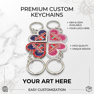 LLavero de metal con forma de corazón de los Países Bajos, llavero - Product Image 1