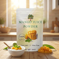 Poudre de mangue de qualité alimentaire pure, lyophilisée, sans sucre ajouté, sans additifs, pour la pâtisserie, les smoothies, le yaourt
