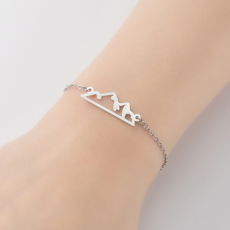 Bracelet steel color
