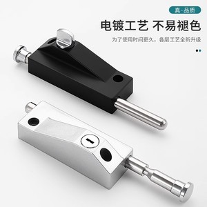 Verrou rotatif en alliage de zinc pour porte tournante, à fixation en surface, avec trou pour clé, modèle Sound Of The Shock - Product Image 4