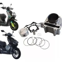 Kit de Mantenimiento para Cilindro de Motor de Motocicleta DS150 WS150 GS150: Anillos de Pistón, Juntas y Retenes de Aceite