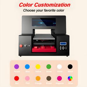 Refinecolor Hot Bán phẳng uvdtf Máy in A3 trường hợp điện thoại bóng golf Tumbler UV dtf máy in Epson f1080 cho nhãn dán bút - Product Image 3
