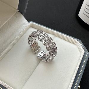 Anillo de Plata de Ley S925 de Estilo Antiguo Italiano con Incrustaciones de Circonita, Estilo Básico Moderno, Anillo Personalizado al por Mayor - Product Image 5