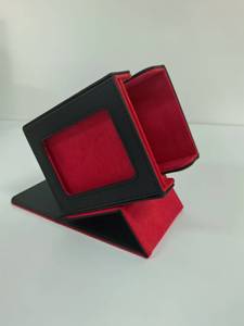 Caja de Cartas Personalizable de Cuero PU con Esquinas Cuadradas, Estuche Portátil para Almacenamiento de Juegos de Cartas y Entretenimiento - Product Image 2