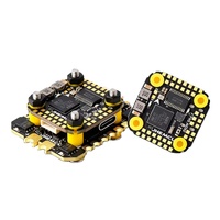 JHEMCU F745 Flight Controller Stack 45A 60A AM32 4-in-1 ESC, ICM42688P Gyro FC untuk FPV Quad Racing