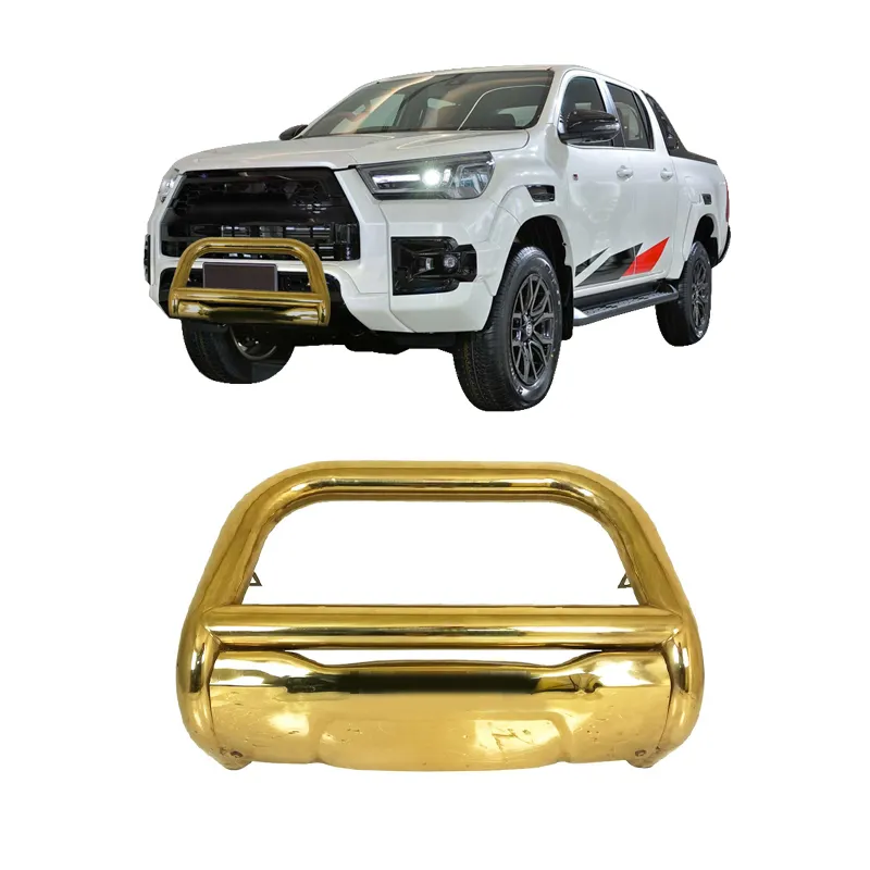 Popular Off Road Truck Electroplated Bull Bar Front Bumper Nudge Bar for Toyota volkswagen