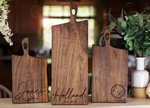 Bán buôn mộc mạc tùy chỉnh XXL charcuterie Hội Đồng Quản trị với xử lý chữ lồng gỗ pho mát thớt - Product Image 2