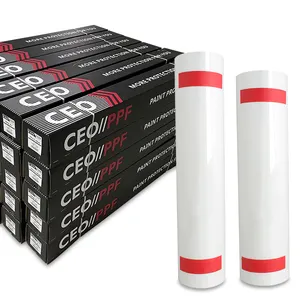 Vô Hình Không Bị Trầy Xước Lá Chắn Rõ Ràng Áo Ngực Bảo Vệ Sơn Phim Xe TPU Bọc - Product Image 2