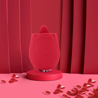 Sexspielzeug Mini Rose wiederauf ladbar lecken Vagina Nippel Klitoris Stimulator Kitzler Klitoris Stimulation Saugen Vibrator Für Frauen