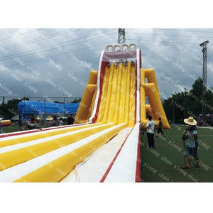Grandes diapositives d'eau gonflables en PVC sec pour enfants, jeu Commercial en porcelaine, Offre Spéciale, utilisé en vente en gros - Product Image 5