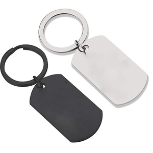 Mới thiết kế độc đáo Mens Đen Dog <span class=keywords><strong>Tag</strong></span> Bìa Silicone <span class=keywords><strong>Pet</strong></span> <span class=keywords><strong>tag</strong></span> silencers hình chữ nhật trống không gỉ Dog Tags laser với chuỗi - Product Image 5