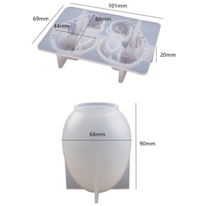 แม่พิมพ์ซิลิโคนมังกรไฟกลางคืนไข่แม่พิมพ์เรซินรูปไข่คริสตัล DIY - Product Image 3