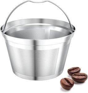 Tái sử dụng thép không gỉ lọc cà phê 4 <span class=keywords><strong>Cone</strong></span> giỏ tương thích với Brew Maker - Product Image 4
