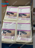 Láminas de Espuma Abdominal y Lumbar Woxin, Almohadillas de Espuma Lipo, Absorbentes de Humedad, Transpirables, Resistentes a Desgarros, Corte de Grado Médico