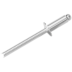 Remache Ciego de Acero Inoxidable 304, Cabeza de Botón, Remache de Extremo Abierto, Remache de Alta Resistencia Totalmente de Acero, Resistente al Óxido, Grado 51 - Product Image 1