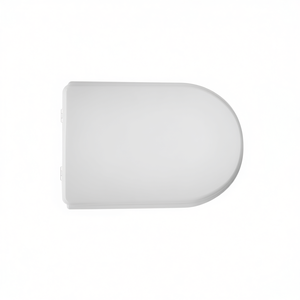 Asiento de inodoro para Astra Vaso Serie 83 Forma 7 Blanco 50.5 cm de longitud con bisagras pasantes - Product Image 3