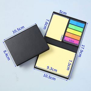 Colorful Notes Set Ins Style Reusable <b>Memo</b> <b>Pads</b> With Multiple Sizes, Custom Logo Sticky Notepads for Office, School Gifts - Product Image 4