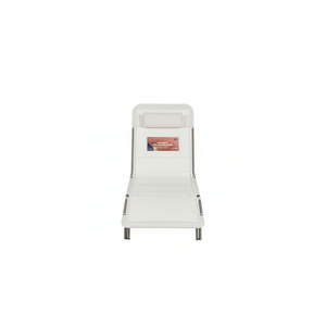 Tumbona Plegable de Plástico para Exteriores, Silla de Playa de Diseño Minimalista, Reclinable Manual, Respaldo Sólido, Estilo Moderno - Product Image 1