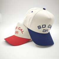 Gorra de béisbol deportiva estructurada unisex de alta calidad con 5 paneles de popelina de algodón Oxford, con cierre de un solo botón y diseño de puntos Dobby, al por mayor y personalizada.