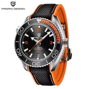 PAGANI DESIGN 1679 Classic Men <b>Automatic</b> Watch Sapphire Glass Mechanical <b>Wristwatch</b> Stainless Steel 100M Waterproof Watches - Product Image 1