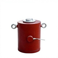 Capteur de force de compression haute précision pour vérin hydraulique simple effet robuste, en acier allié, grande tonnage, CE ISO