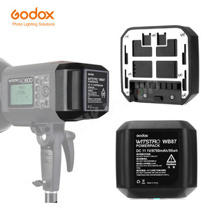 Godox WB87 - Batería Potente Todo en Uno de 11.1V y 8700mAh para Fotografía en Exteriores, Compatible con AD600, AD600B, SLB60W TTL 2.4G X - Product Image 2