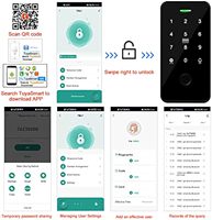 Kit de système de contrôle d'accès Bluetooth Tuya, étanche IP68, NFC, RFID, empreintes digitales, serrures électriques à sécurité de sécurité, alimentation DC12V