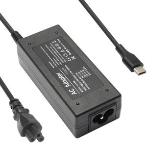 Adaptateur secteur rapide 45W 65W USB C compatible avec les ordinateurs portables <span class=keywords><strong>Lenovo</strong></span> Thinkpad/<span class=keywords><strong>Yoga</strong></span>/Chromebook - Product Image 2