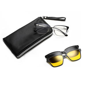 Gafas de Sol para Mujer Grey Jack, Marco de Acero Inoxidable, Lentes TAC, Protección Anti-UV, Polarizadas, Protección Contra Luz Azul, Visión Nocturna, Espejo - Product Image 2