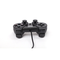 Manette de jeu à vente chaude pour PC, ordinateur de bureau, ordinateur portable avec moteur de vibration, chaque joystick est un télécommande de jeu