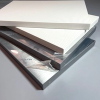 Panneau MDF en aluminium texturé moderne, haute brillance, écologique, de première qualité, résistant à l'humidité, épaisseur 5 mm, 1220x2440 mm pour mur