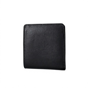 BS INTERNATIONAL Custom Branded Genuine Cow Leather Open Fashion Men's <b>Wallet</b> Personalized Embroidery Letter <b>Waterproof</b> - Product Image 3