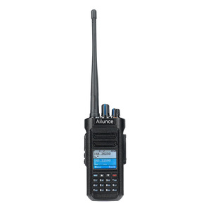 Talkie-walkie numérique Ailunce DMR UV double bande Bluetooth étanche avec casque et batterie rechargeable - Product Image 5