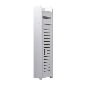 Organizzatore di stoccaggio per armadietto dei tessuti angolo bagno impermeabile - Product Image 1