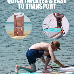 Venta al por mayor inflable <span class=keywords><strong>Surf</strong></span> Sup pesca Standup Stand Up <span class=keywords><strong>Paddle</strong></span> Board extraíble antideslizante inflable Sup Board - Product Image 6