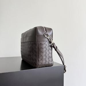 Bolso de Pecho de PU de Alta Calidad, Bolso Bandolera de Diseño, Bolsos Cruzados de Hombro de Cuero Tejido - Product Image 3