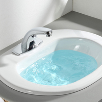 Robinet chauffe-eau électrique instantané, lavabo de lavage sanitaire, robinet à capteur automatique