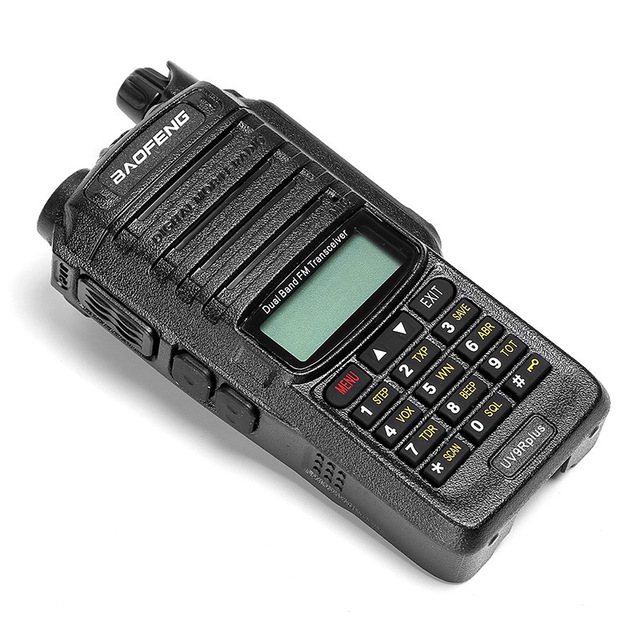 Walkie-Talkie UV9R Plus IP67 Waterproof High-Power Dual Band for Civil Use Long Range Ham Radio FM Transceiver 5W UHF VHF