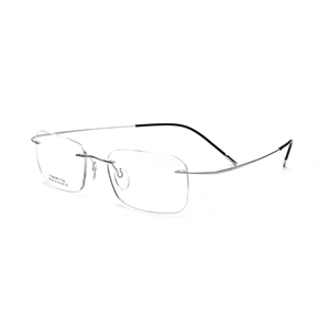 DOISYER in titanio per occhiali <span class=keywords><strong>con</strong></span> Logo personalizzato <span class=keywords><strong>con</strong></span> marchi alla moda stampano occhiali ottici senza montatura - Product Image 3