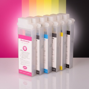 Supercolor 5 Colors 260ML/PC PFI 120 Empty <b>Refillable</b> <b>Ink</b> Cartridge With Imported Chip for Canon TM-200/205/300/305 Printer - Product Image 2