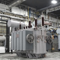 Transformateur de tension triphasé immergé dans l'huile 132 kV vers 33 kV 180 MVA, protection de terre, norme IEC60076