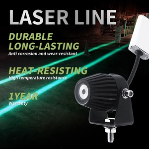 Lámpara de señalización de zona de peligro para suelo de almacén, proyector láser de línea virtual para guía peatonal y seguridad en pasillos, luz para coche - Product Image 5