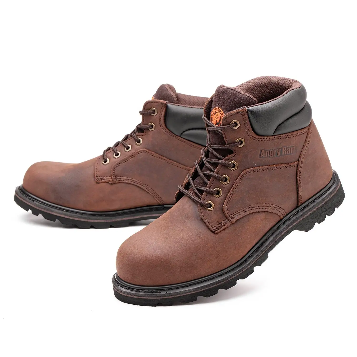 Ёмкость, UT высокое качество Новое поступление водонепроницаемый Работа кожаные туфли со стальным носком, безопасная обувь для мужчин лесной спецобувь ботинки для мужчин