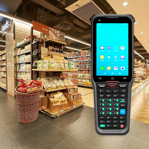 Nhà Máy n41u <span class=keywords><strong>Android</strong></span> 10 gồ ghề IP66 không thấm nước Máy Quét Mã Vạch NFC thả bảo vệ PDA - Product Image 1