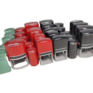 Tùy Chỉnh Làm Sáng Bóng Vòng Tự Động Điều Chỉnh Văn Bản <span class=keywords><strong>Dater</strong></span> Cao Su Lớn Tự Mực <span class=keywords><strong>Stamp</strong></span> - Product Image 4